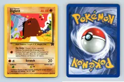 Diglett #52/82 Team Rocket Common Pokemon 2000 TCG Card - Image 1
