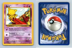 Abra #49/82 Team Rocket Common Pokemon 2000 TCG Card - Image 1