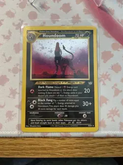 Pokemon TCG Houndoom Neo Revelation Holo Card 8/64 - Image 4