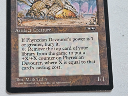 MTG Magic the Gathering Phyrexian Devourer Alliances LP - Image 3