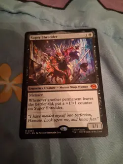 Super Shredder - Teenage Mutant Ninja Turtes - MtG- NM - Image 1