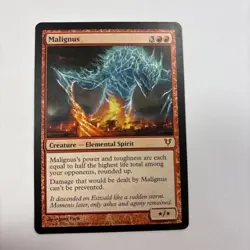 Malignus #148 MP Avacyn Restored AVR MTG English Regular Elemental Spirit - Image 1
