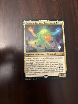 Omnath, Locus of Creation #232 Mythic Promo Stamped NM/M - Image 1