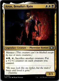 Aron, Benalia's Ruin U Commander: Tarkir: Dragonstorm 280 NM - Image 1