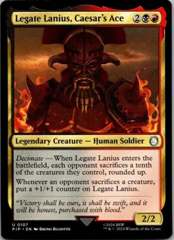 Legate Lanius, Caesar's Ace U Universes Beyond: Fallout 107 NM - Image 1