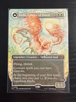 MTG Lorwyn Eclipsed: Eirdu, Carrier of Dawn (Borderless) Regular - Image 1