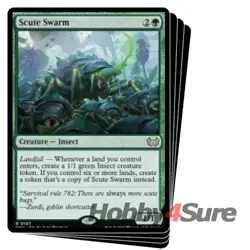 Scute Swarm X4 M/NM Magic MTG Duskmourn: House Of Horror: Commander - Image 1