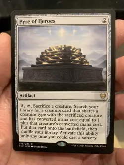 [MTG][MAGIC] Pyre of Heroes - KHM [NM] - Image 1