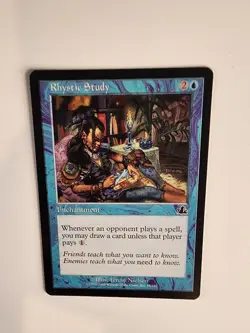 MTG Rhystic Study Prophecy Regular NM PACK FRESH! - Image 4