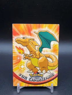 Charizard #06 Topps Blue Label HP Pokemon Card - Image 1