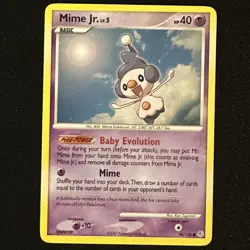Mime Jr. Diamond & Pearl 90/130 Regular Common - Pokemon TCG - Lightly Played - Image 1