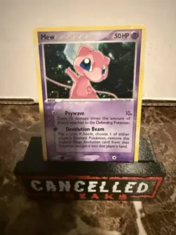 Mew Black Star Promo 040 HP Holo EX Series Pokemon - Image 1