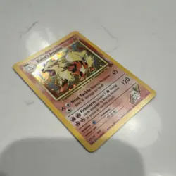 Pokemon Blaine's Arcanine Gym Challenge 1/132 90 HP Holo Rare English - Image 2