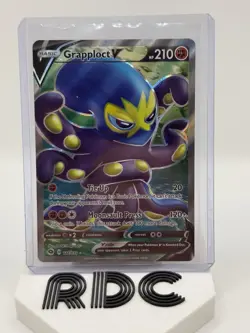 Grapploct V (Full Art) - 072/073 Ultra Rare Champion’s Path NM Pokemon TCG - Image 1