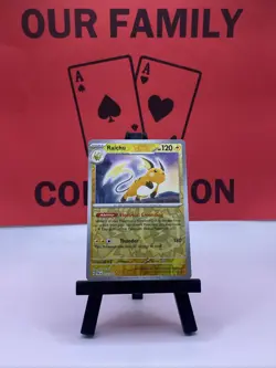 Raichu 019/091 SV: Paldean Fates Pokemon TCG Reverse Holo Rare 2024 NM - Image 1
