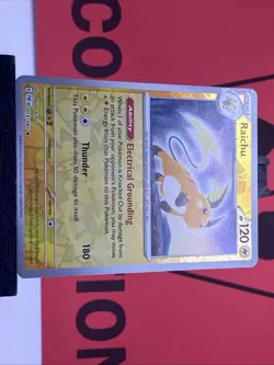 Raichu 019/091 SV: Paldean Fates Pokemon TCG Reverse Holo Rare 2024 NM - Image 4
