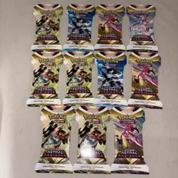 ASTRAL RADIANCE Pokemon Booster Pack Lot New Sealed Sword & Shield! 11 Packs! - Image 1