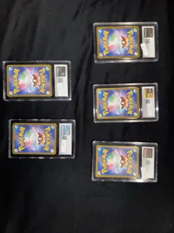 Lot Of 5 Pokemon Graded Slabs JP/TCG Shroodle/Mespirit/Meowscarada Ex/ Gothrita - Image 2