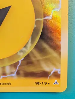 2006 Pokemon EX Holon Phantoms Lightning Energy Holo #108/110 MP - Image 4