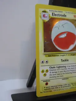 Pokemon TCG Jungle Electrode 2/64 Holo LP - Image 4