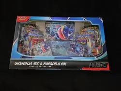 Pokemon TCG Greninja ex & Kingdra ex Special Collection Box - New - Sealed - Image 1