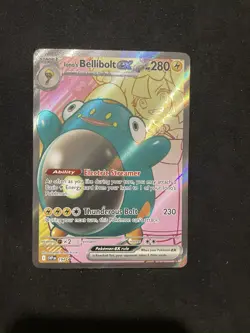 Pokemon TCG Journey Together Iono's Bellibolt Ex Black Star Promo 194 - Image 1