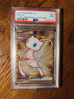 2023 Pokemon 151 #205 Mew Ex Ultra Premium Collection PSA 9 - Image 1