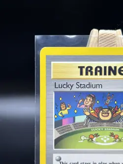 Lucky Stadium 100/105 Neo Destiny 1st Edition Uncommon Pokemon TCG Vintage - Image 2