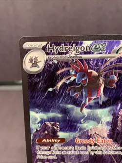Pokemon TCG Hydreigon EX 169/086 Secret Illustration Rare White Flare NM 2025 - Image 2