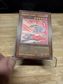 YUGIOH DESTINY HERO DASHER ULTIMATE RARE EX- NM POTD-EN017 - Image 5