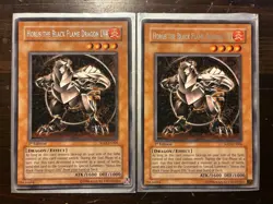 Yu-Gi-Oh! | x2 Horus the Black Flame Dragon LV4 | SOD-EN006 | 1st Ed. | LP/NM - Image 1