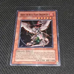 Yu-Gi-Oh! Horus the Black Flame Dragon LV6 SOD-EN007 Unlimited Super Rare - Image 1