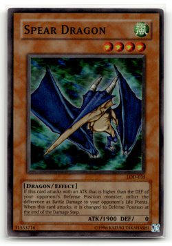 Spear Dragon LOD-035 Unlimited Super Rare Legacy of Darkness LP - Image 1