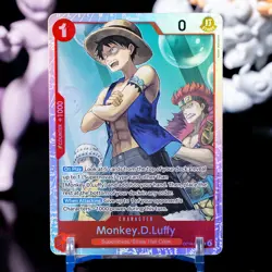 Monkey.D.Luffy OP14-013 (Foil) (SR) One Piece The Azure Sea's Seven OP14 - Image 1
