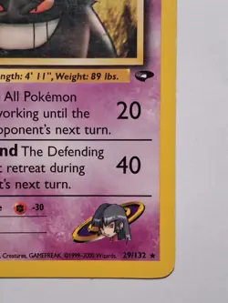 Sabrina's Gengar 29/132 Rare Gym Challenge Pokemon Lightly Played Pokemon Card - Image 4