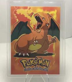 Charizard E6 of 12 - Non-Holo - Topps Pokemon Card - Image 1