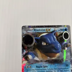 Pokemon TCG Blastoise EX XY30 XY Black Star Promo Holo Card LP - Image 3