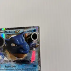 Pokemon TCG Blastoise EX XY30 XY Black Star Promo Holo Card LP - Image 4