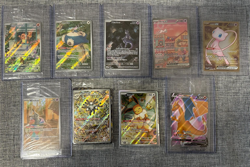 Pokemon 9 Card Sealed Promo Lot Mew Eevee Charizard Charmander Snorlax Mimikyu - Image 1