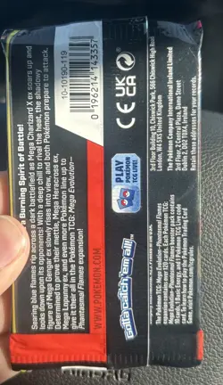 Pokemon Mega Evolution Phantasmal Flames Booster Pack 10 Cards Lopunny English - Image 2