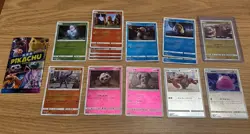 14 Reverse Holo Japanese Detective Pikachu cards smP2 - 014/024 PSA10 PikachuU - Image 1