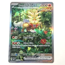 Gouging Fire ex Special Illustration Rare Pokemon Card 204/162 - Image 1