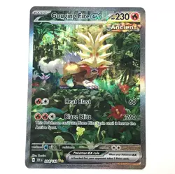 Gouging Fire ex Special Illustration Rare Pokemon Card 204/162 - Image 3