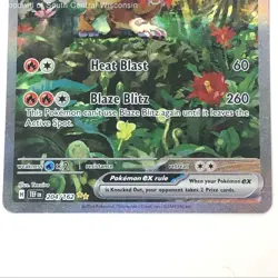 Gouging Fire ex Special Illustration Rare Pokemon Card 204/162 - Image 5