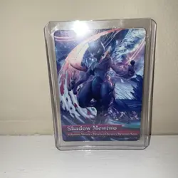 Shadow Mewtwo Pokken Tournament Amiibo Card Nintendo Wii U Switch used - Image 1