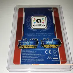 Shadow Mewtwo Pokken Tournament Amiibo Card Nintendo Wii U Switch used - Image 3