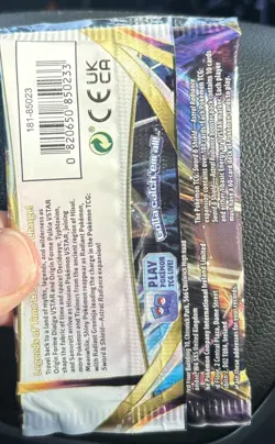 Pokemon Sword & Shield Astral Radiance Booster Pack 10 Game Cards - Image 2