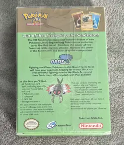 2003 Pokemon EX Sandstorm Oasis Theme Deck Vintage TCG Cards Brand New Free Ship - Image 2