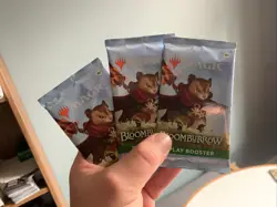 3 x Play Booster Pack ~ Bloomburrow ~ Magic the Gathering ~ MTG Sealed - Image 1