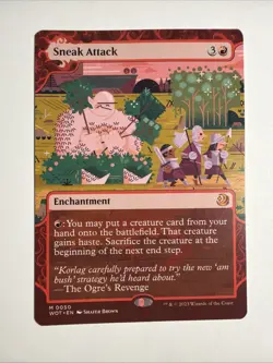 Sneak Attack Wilds of Eldraine: Enchanting Tales Regular - Image 1